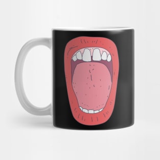 Voice Actor - Mouth Graphic - Performing Artist Mug